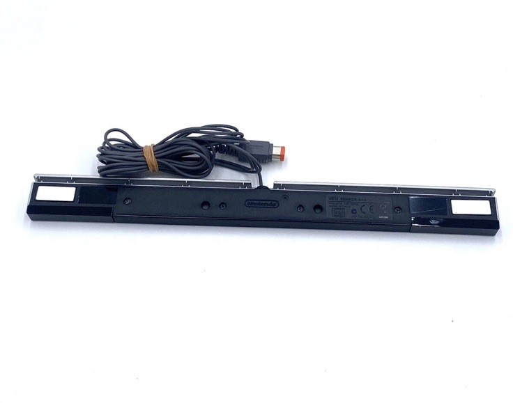 Official Genuine OEM Nintendo Wii & U Wired Sensor Bar Cable Cord RVL-014 Gray