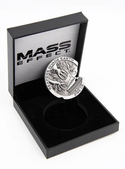 BioWare Officially Licensed Mass Effect The fall of Earth Challenge Coin