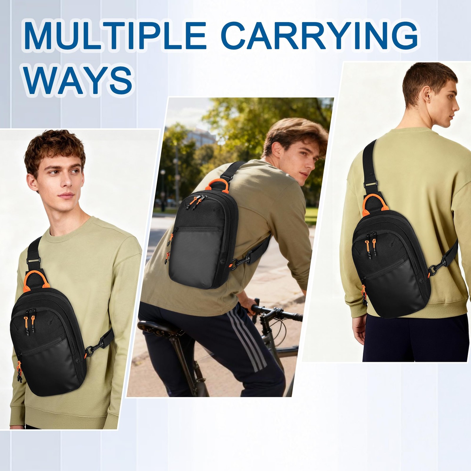 Sling Crossbody Bag with Nintendo Switch/Switch 2/Steam Deck/ASUS ROG Ally/Le…