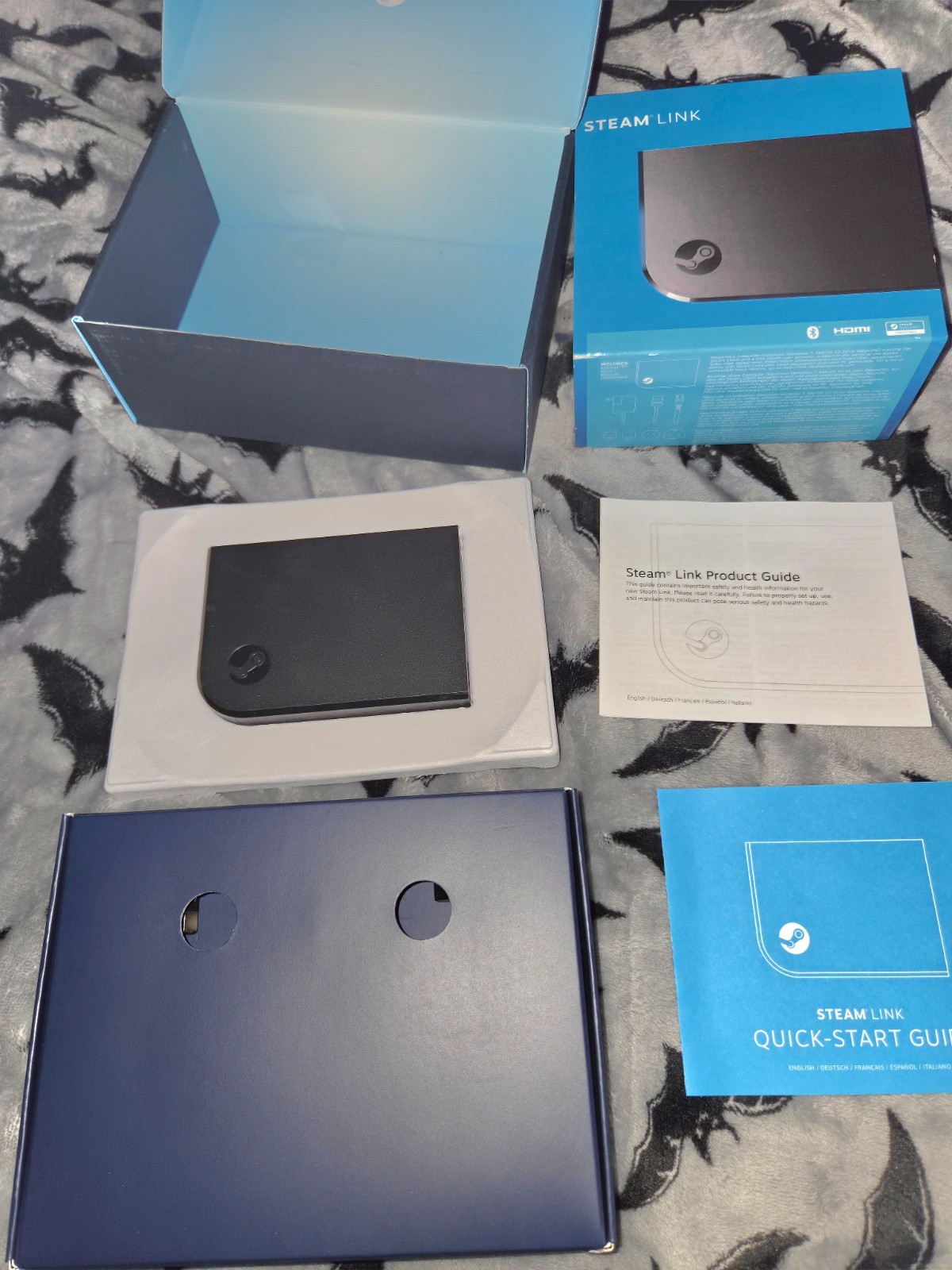 Steam Link – Model 1003, Original Steam Streaming Set, COMPLETE IN BOX