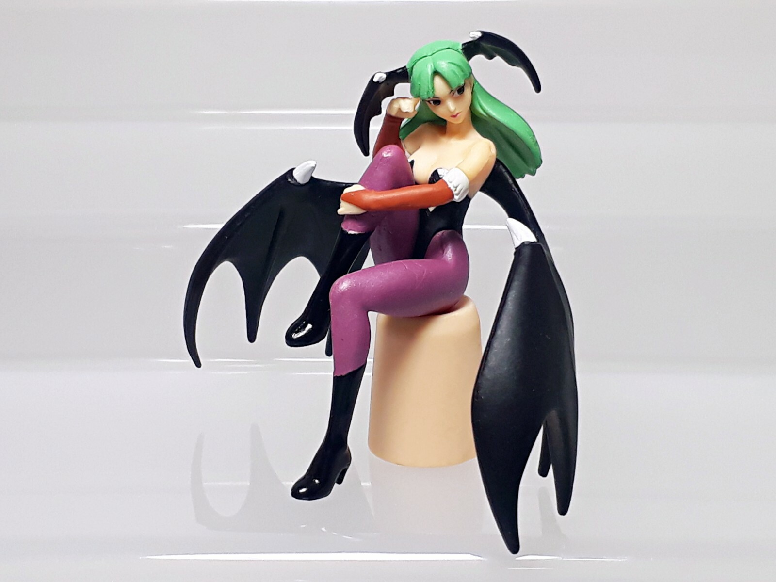 Morrigan Aensland Vampire Darkstalkers Figure Capcom Bandai HG Series F05 2.6in