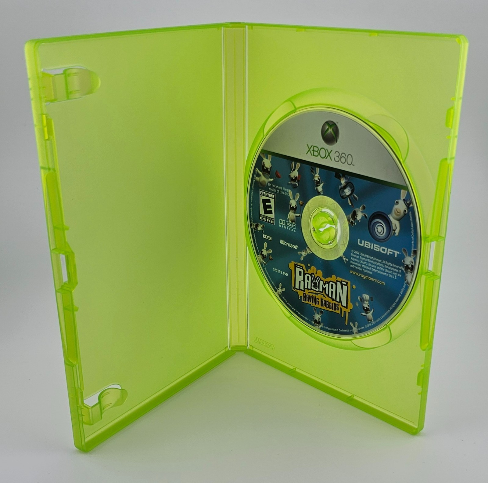 Rayman Raving Rabbids Xbox 360 Disc Only Tested