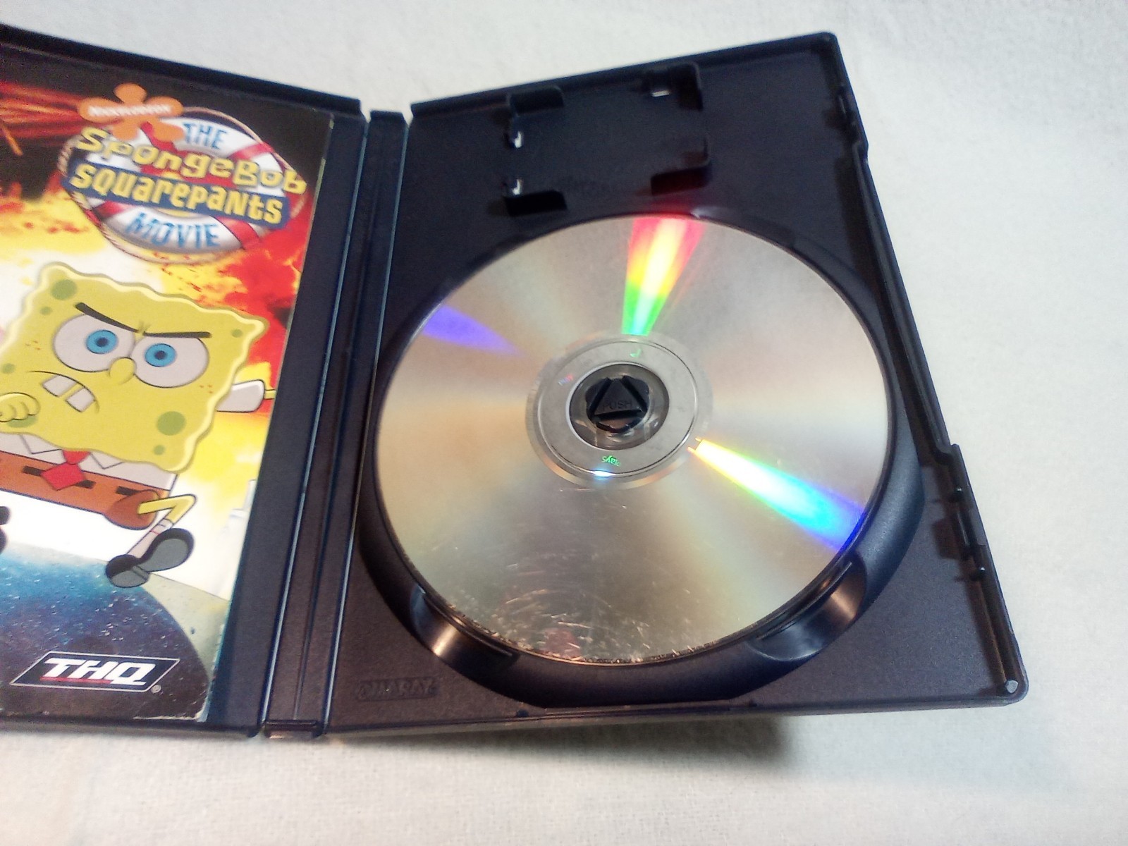 PS2 SpongeBob SquarePants Movie (Sony PlayStation 2, 2004) CIB w/ Manual