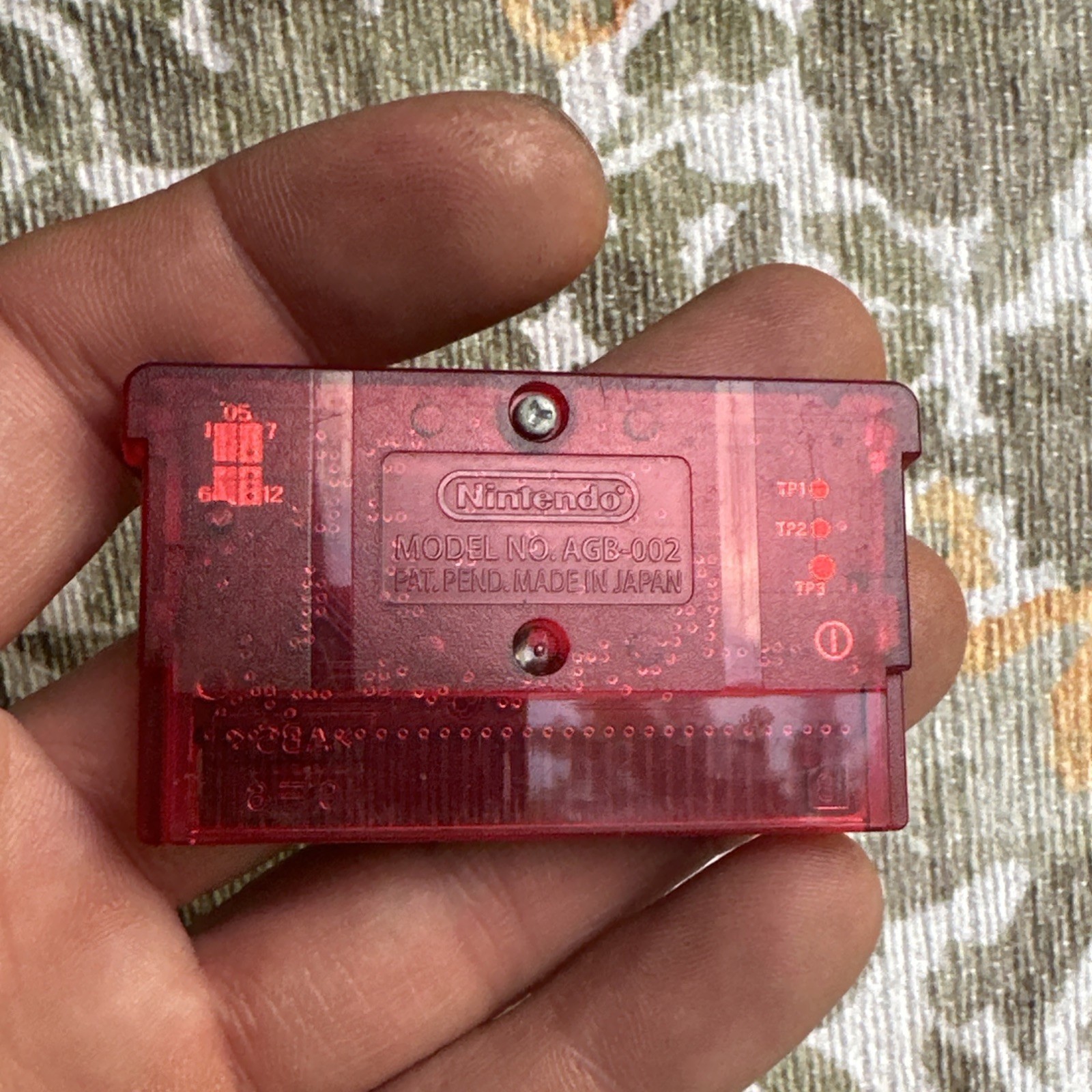 Pokémon: Ruby Version (Authentic, Tested, Dry Battery)