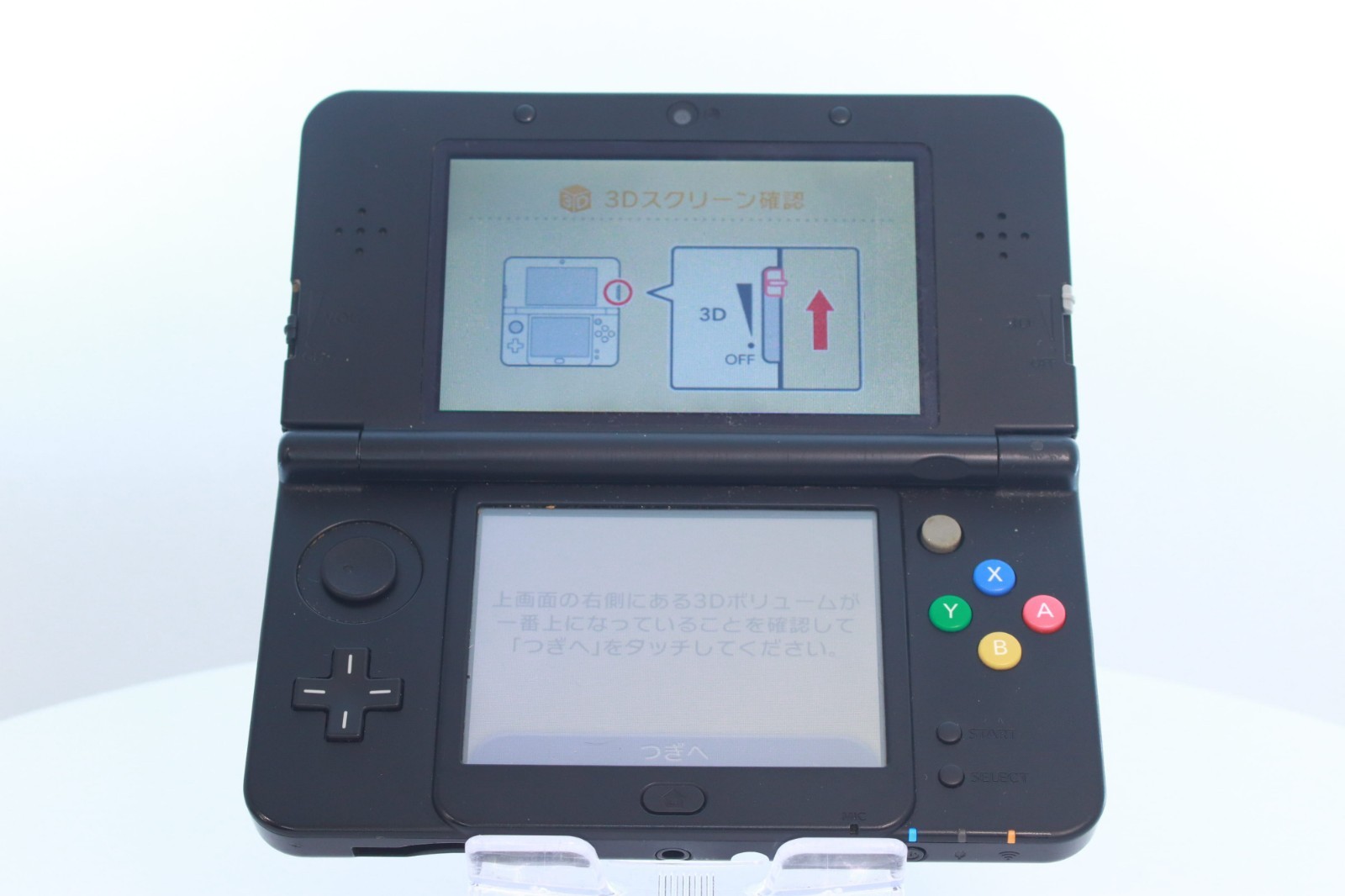JP Game New Nintendo 3DS Black [Rank : A]Region-locked
