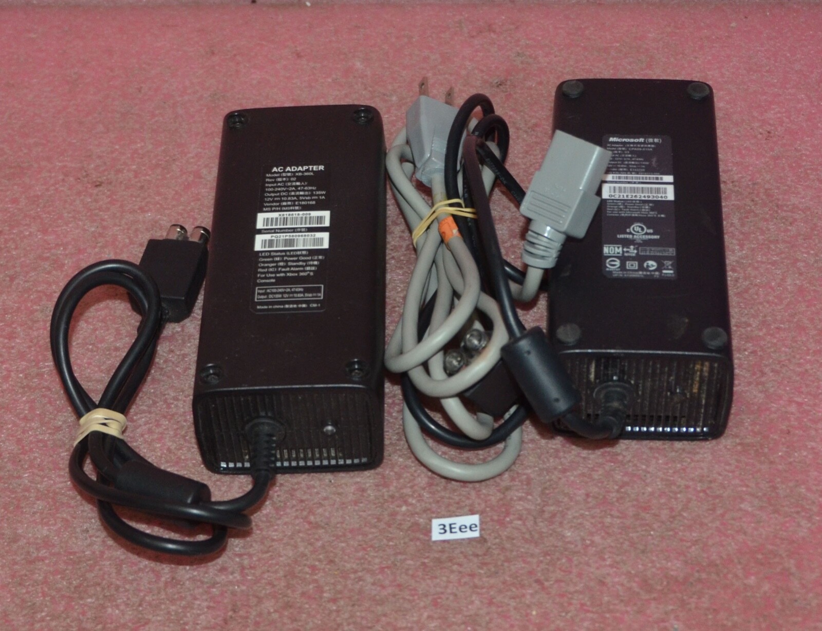 Microsoft Xbox / Nintendo AC Adapter and Cable Lot.