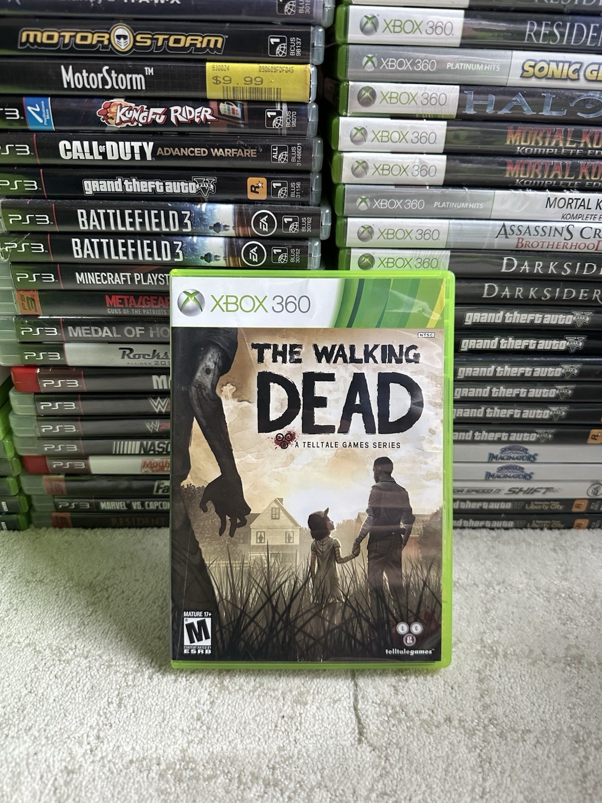 The Walking Dead: A Telltale Games (Microsoft Xbox 360) Complete CIB Tested