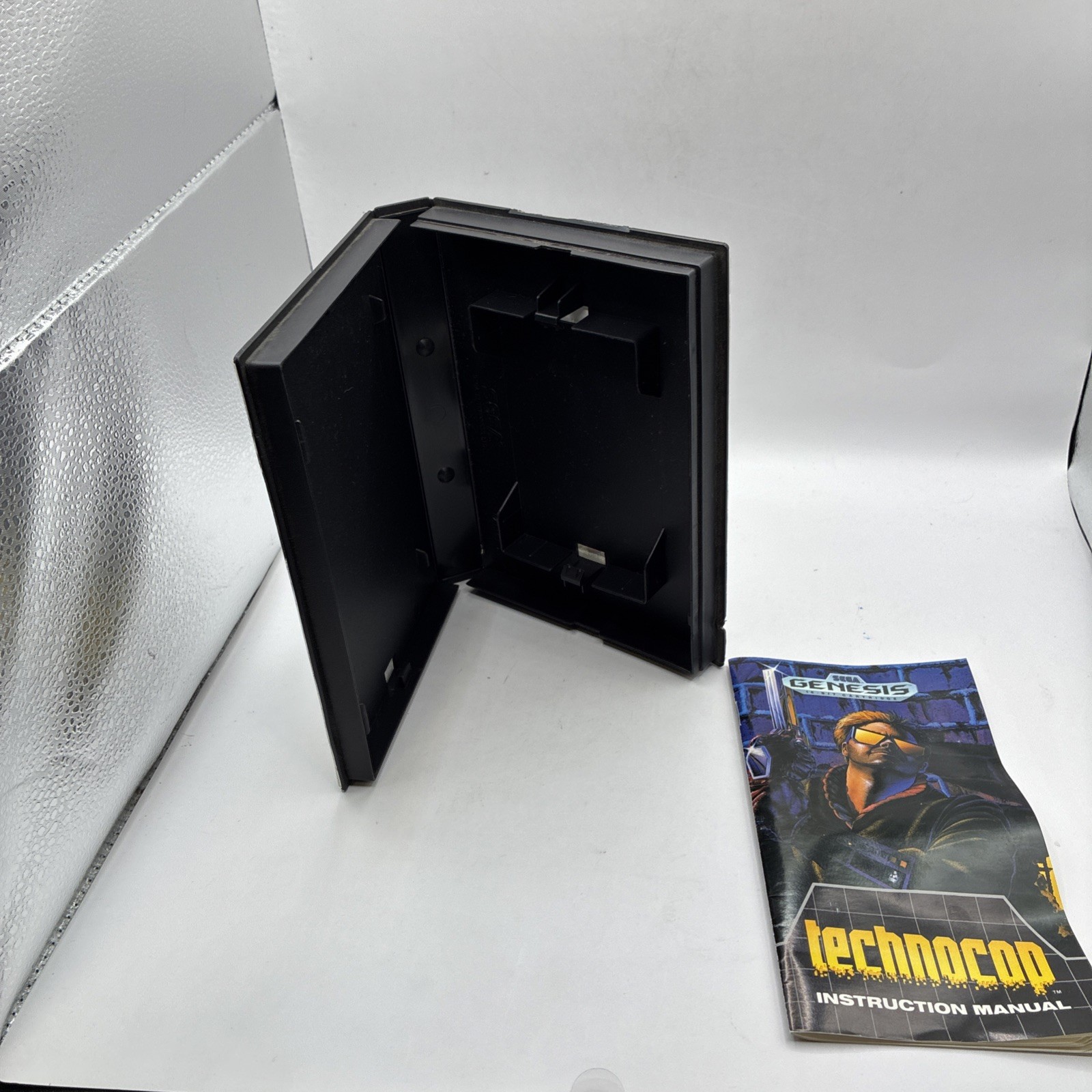 Sega Genesis Technocop Box & Manual Only No Game Included…Please Read