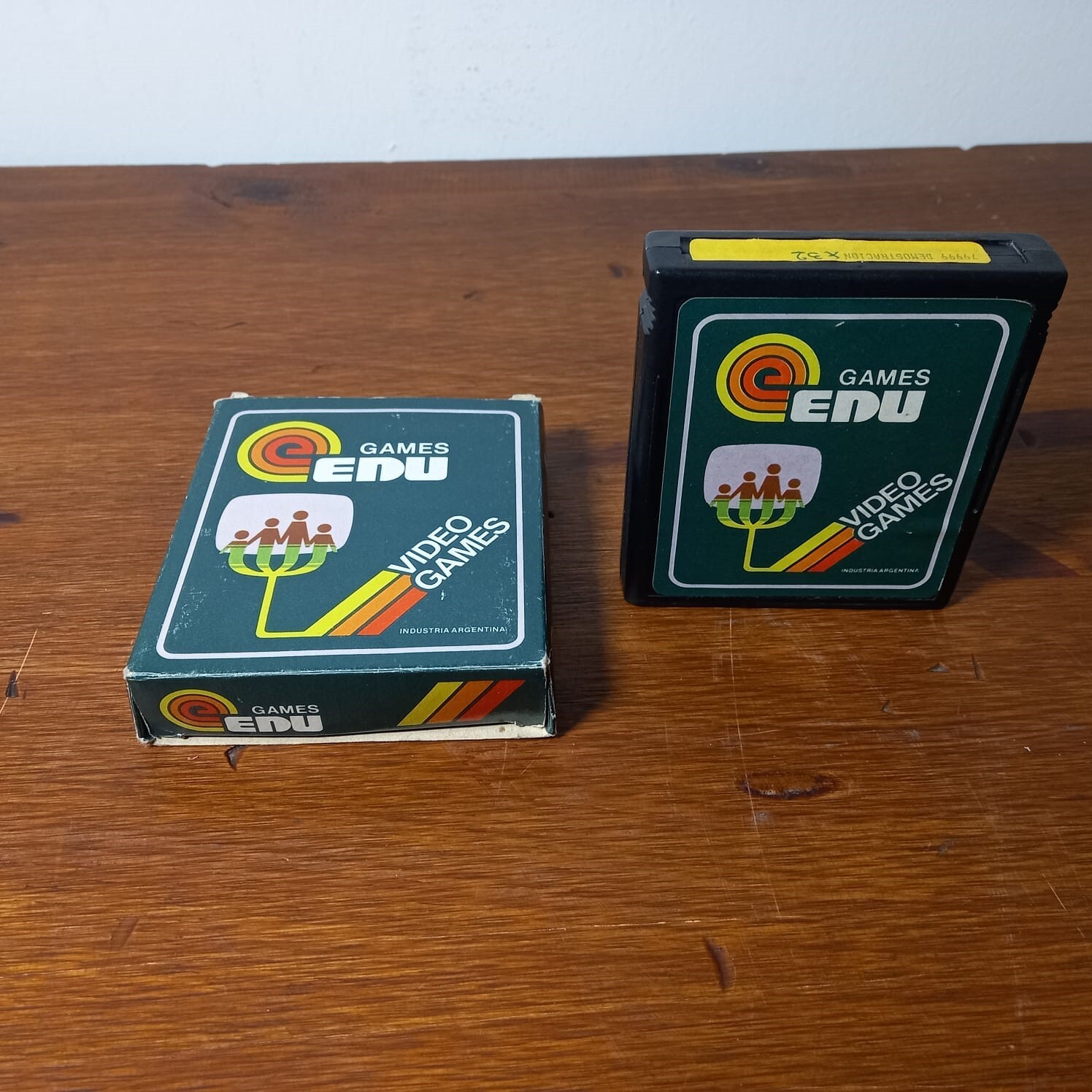 Vintage Atari 2600 Clone Argentina Rare Edu Games Bootleg