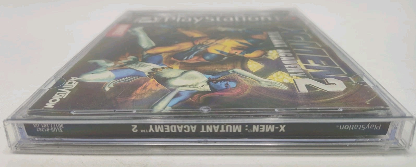 X-Men: Mutant Academy 2 (Sony PlayStation 1 PS1, 2001) CIB + Case Protector VGC