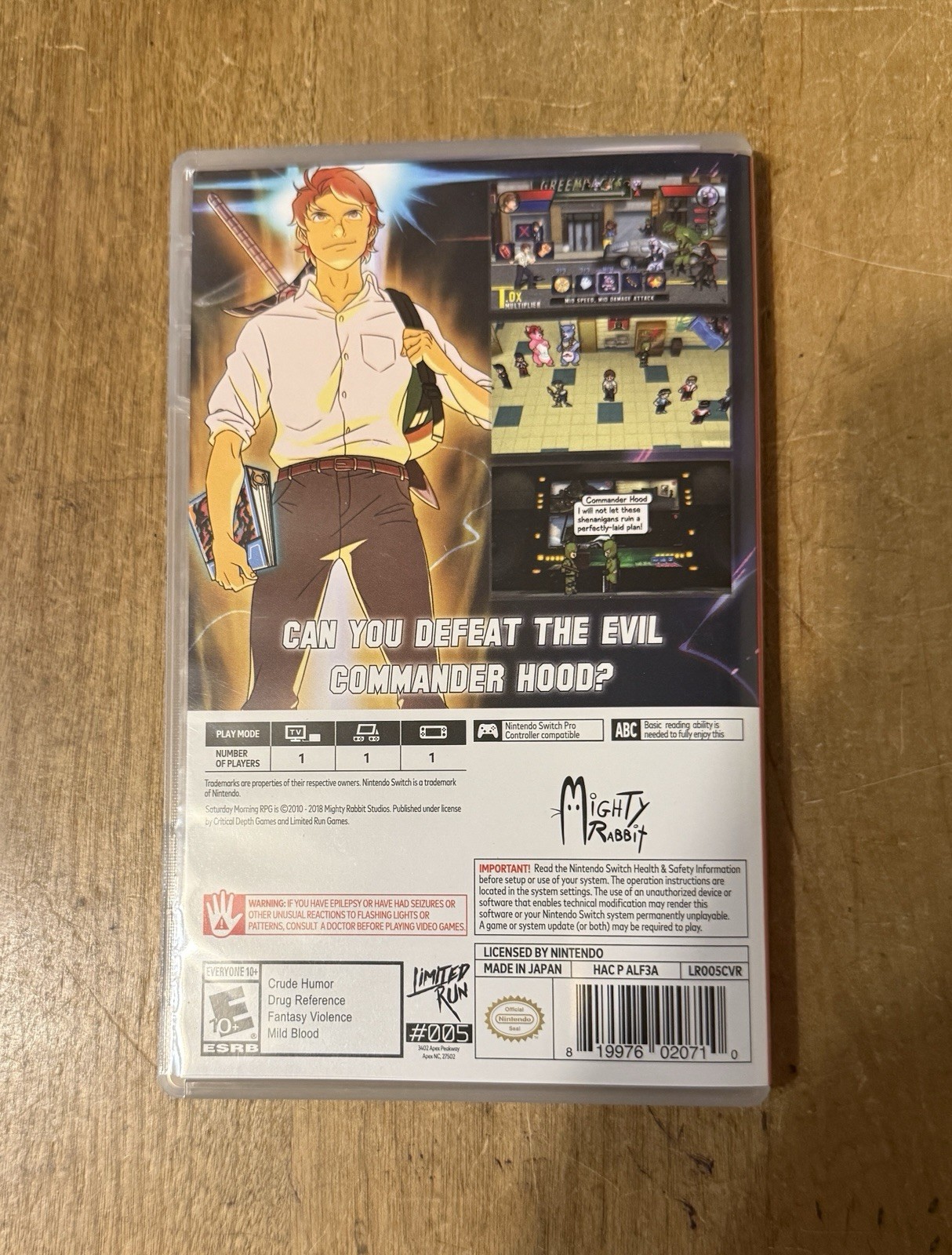 Saturday Morning RPG Collector’s Edition (Nintendo Switch) – Limited Run Games
