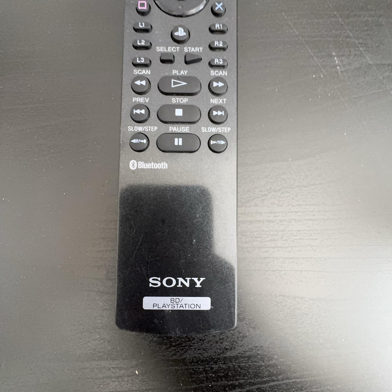 Sony PlayStation 3 BD Remote Control Black Bluetooth OEM Tested Working