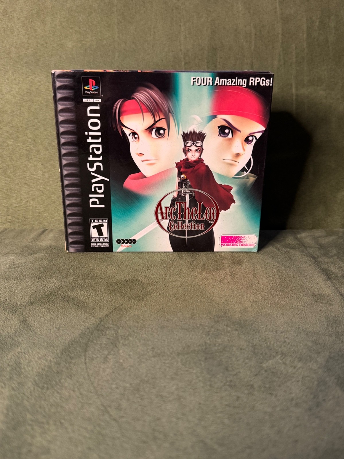Arc the Lad Collection Complete with Manual and Omake Box