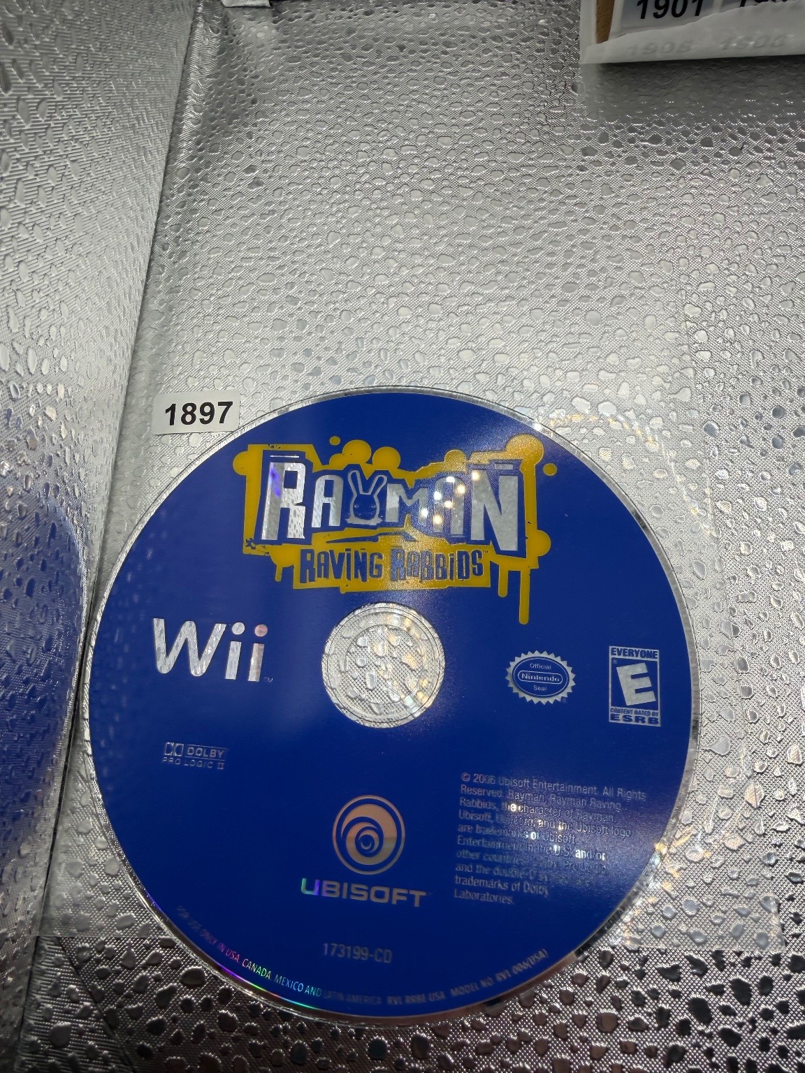 Rayman Raving Rabbids Wii Video Game Party Mini-Games Multiplayer