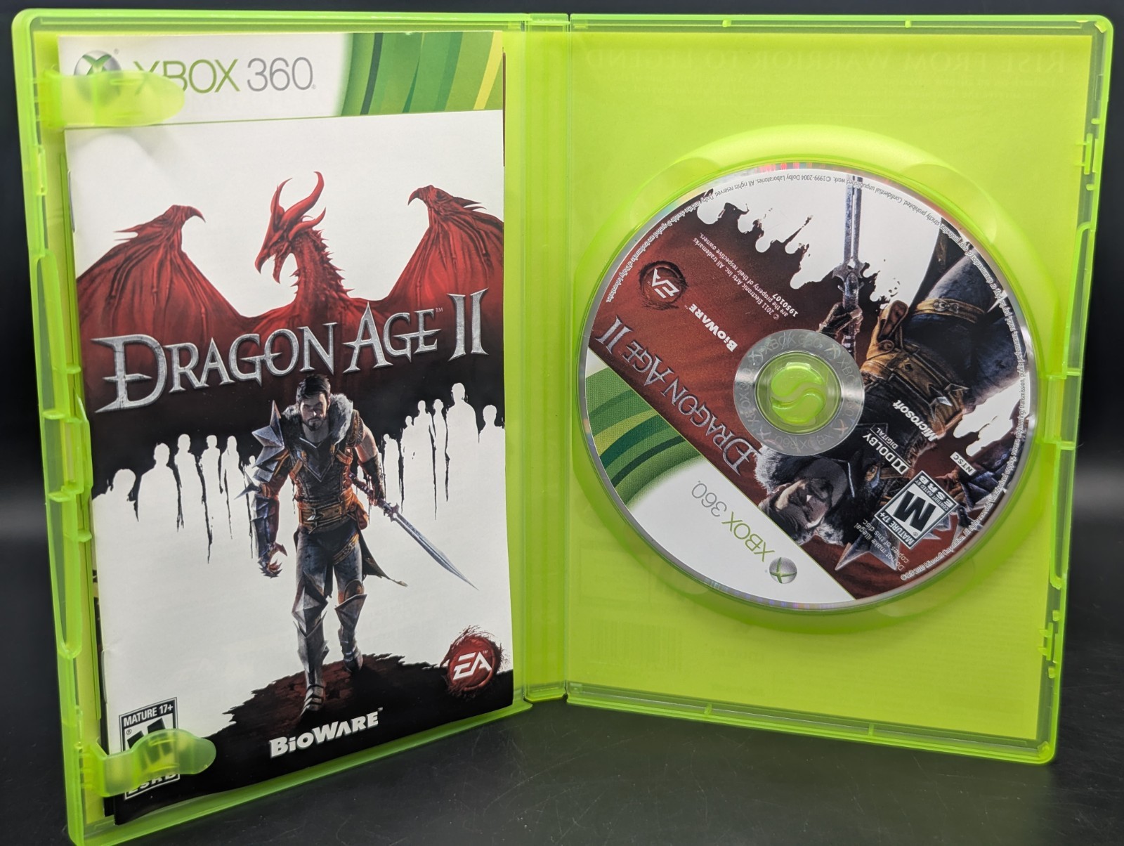 Dragon Age II ( Microsoft Xbox 360 ) CIB – Mint Disc – Pristine – Tested