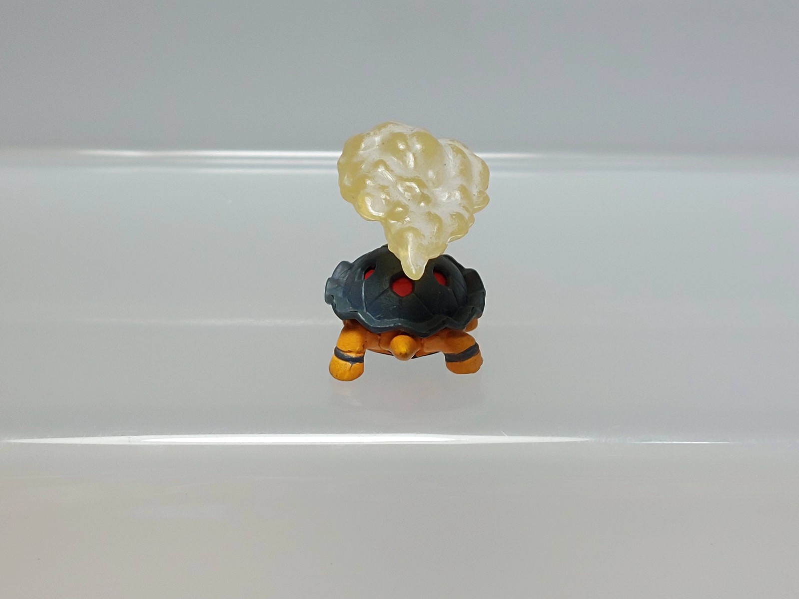 Torkoal Cotoise Rittai Pokemon Zukan Figure Gashapon Tomy 2004 N03 0.9in