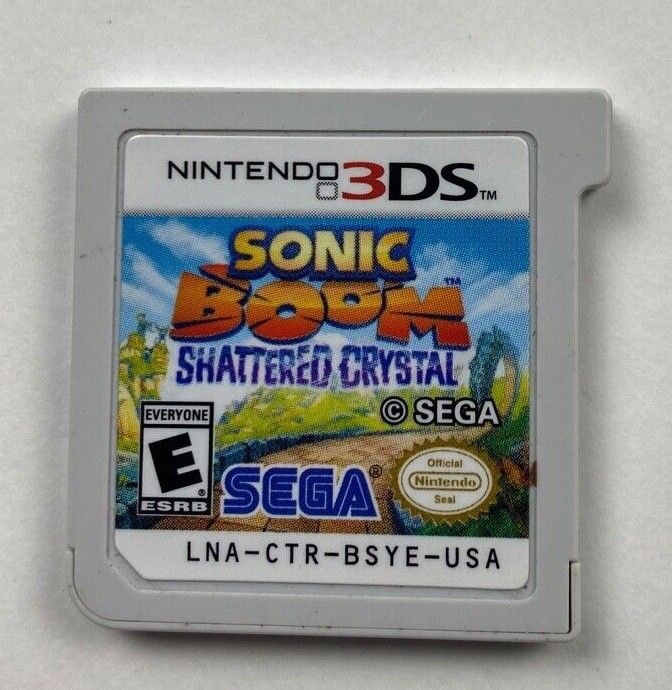 Sonic Boom: Shattered Crystal (Nintendo 3DS, 2014)