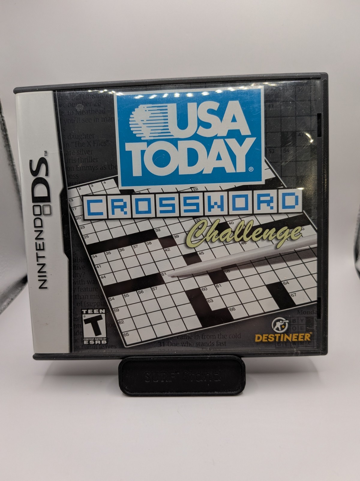 Nintendo DS – USA Today Crossword Challenge – Complete in Box w/ Manual