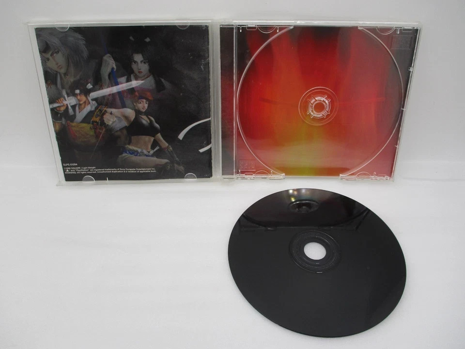 PS1 Square Fighting Game 5pcs TOBAL No.1 2, Bushido Blade 1 2 & EHRGEIZ Japan FF