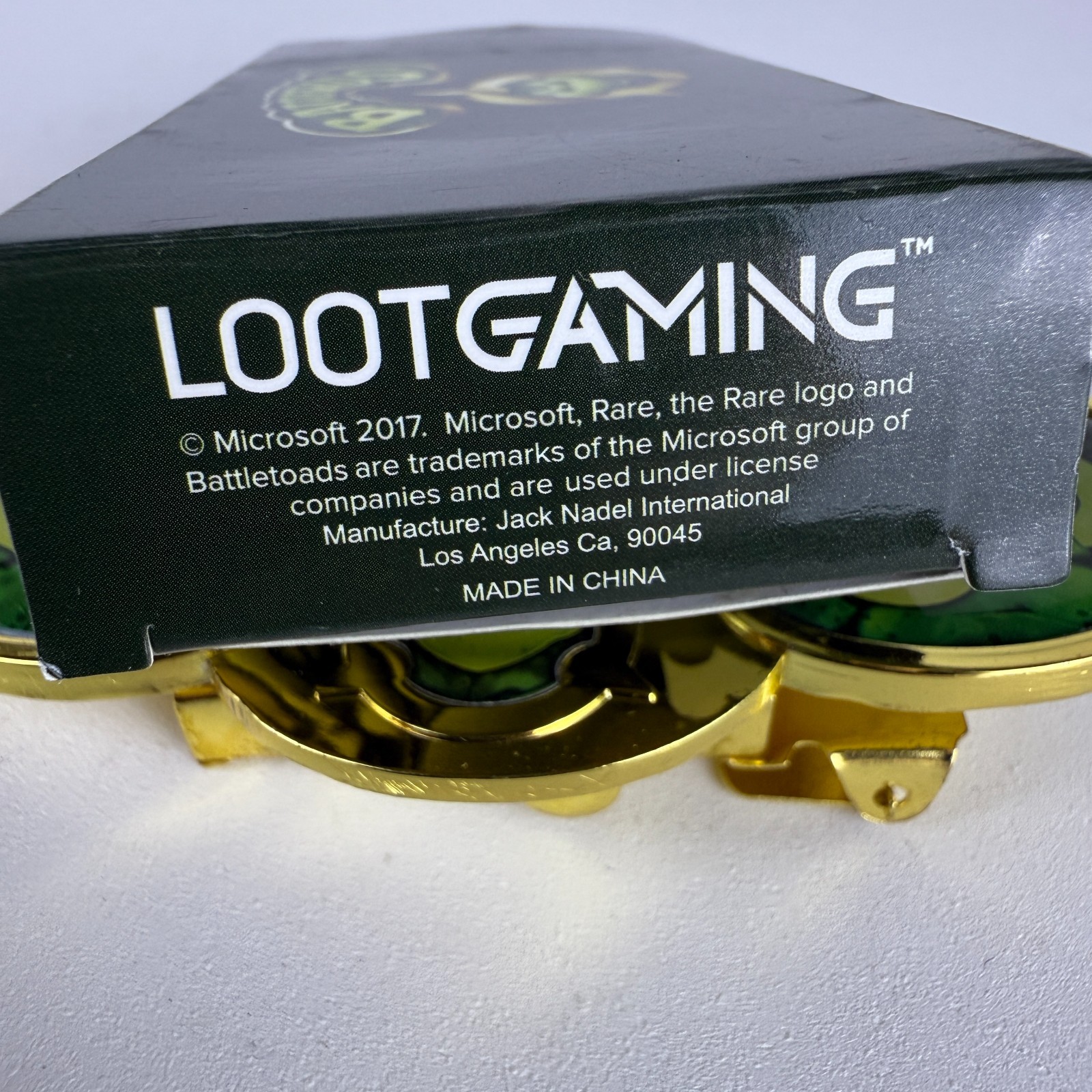 Battletoads Belt Buckle Loot Crate 2017 Exclusive Rare Xbox Microsoft Retro HTF