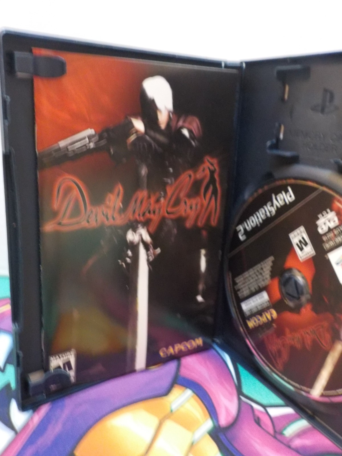 N A1001 Devil May Cry 1 & 2 (Sony PlayStation 2, PS2) CIB