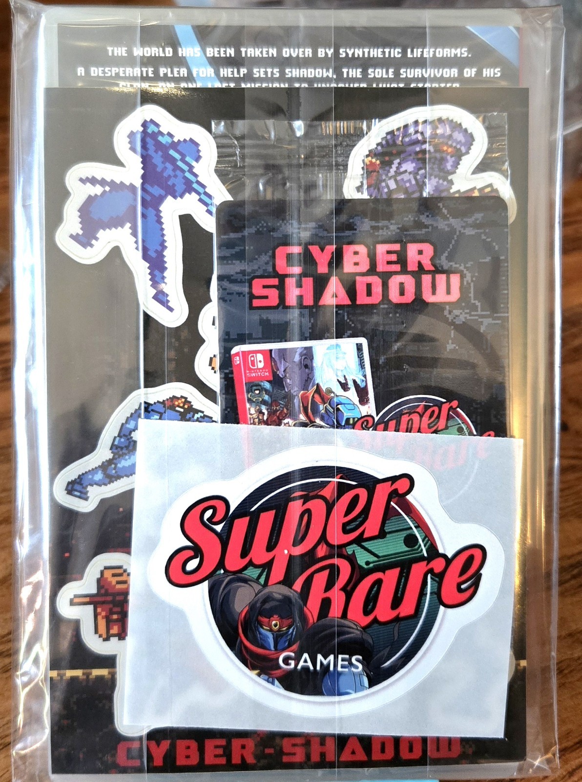 Cyber Shadow – SRG#128 Nintendo Switch 1 2 NSW Brand New SUPER RARE GAMES +xtras