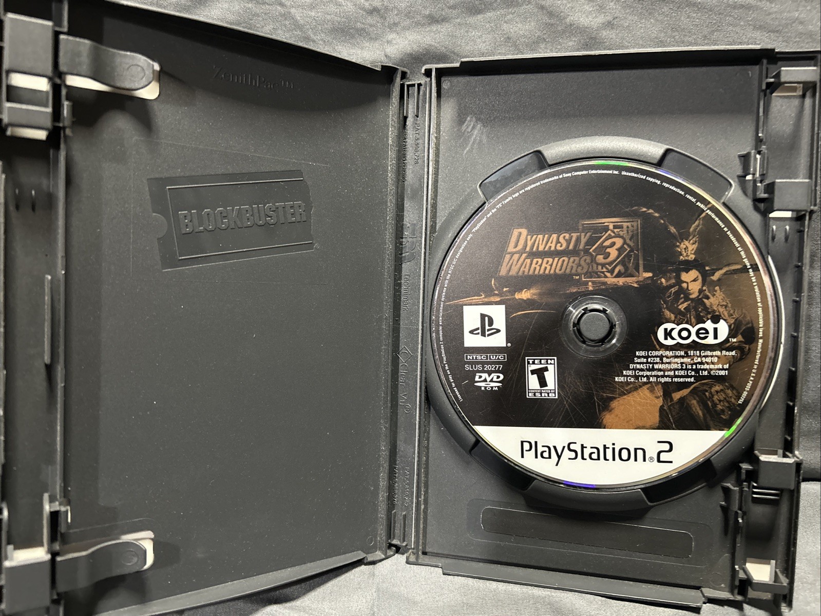 Dynasty Warriors 3 (Sony PlayStation 2, 2001)