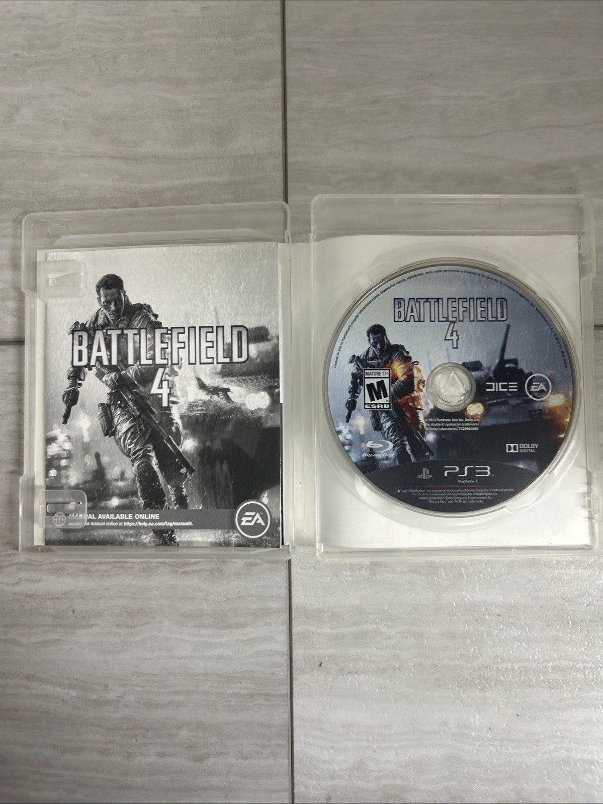 Battlefield 4 (Sony PlayStation 3, 2013) Authentic Tested CIB EUC
