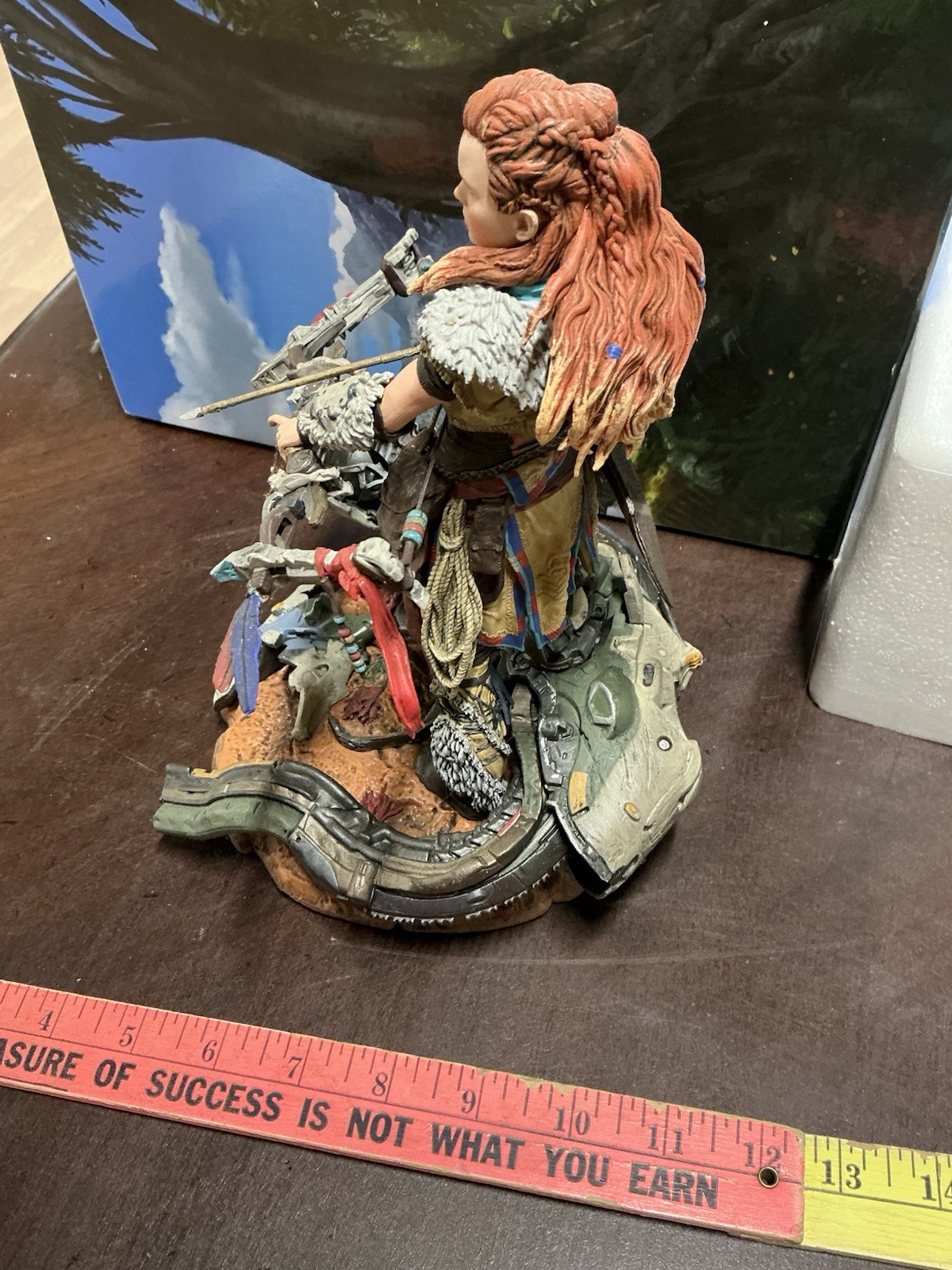 Horizon Zero Dawn Collector’s Edition 9″ Statue Huntress Aloy Read Description