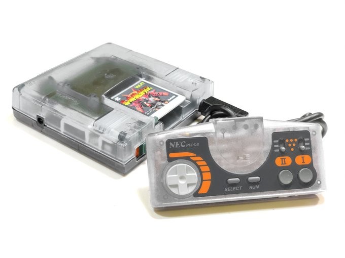 PC Engine shell CLEAR replacement TG16 TurboGrafx16