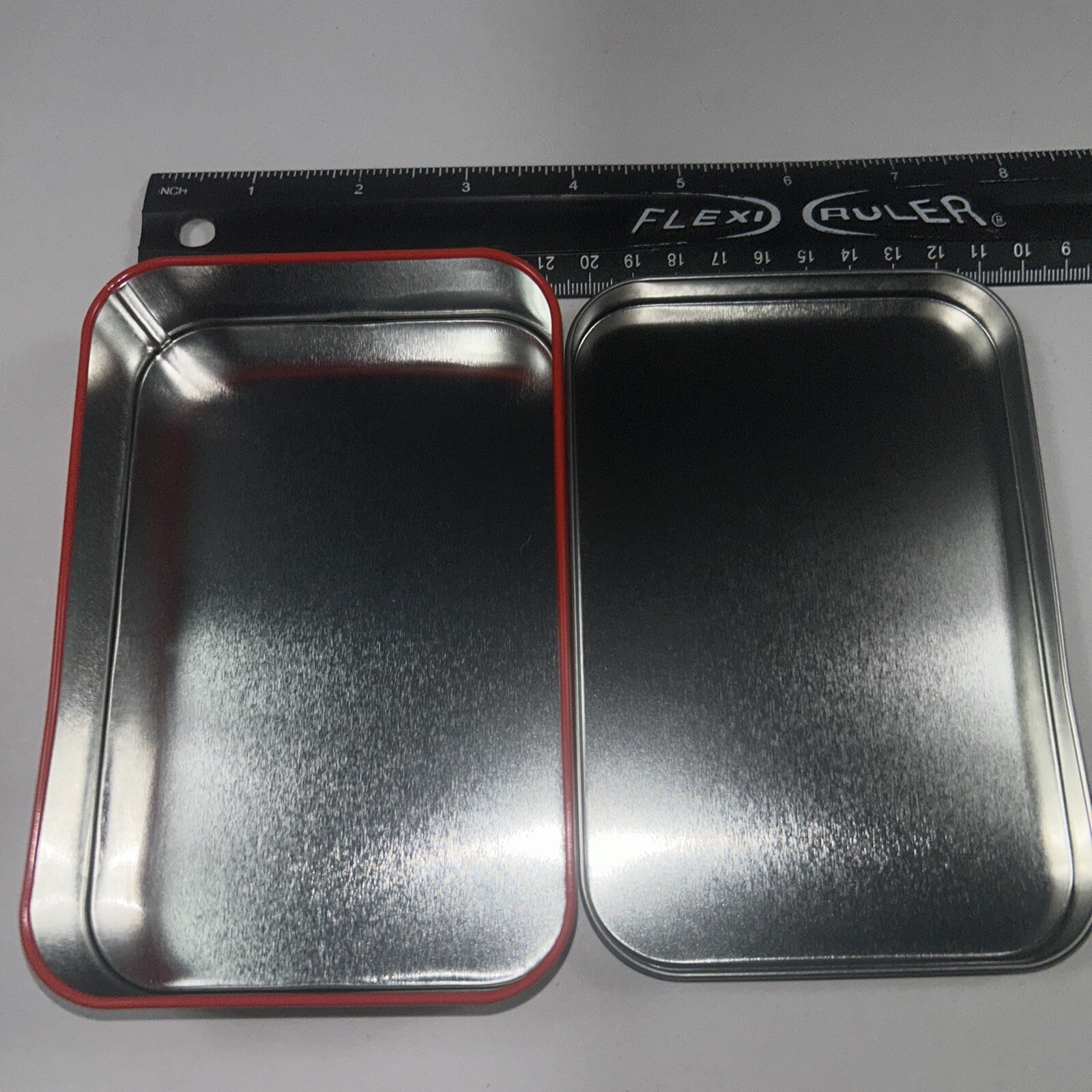 Gamestop Tin Metal 4 X 5 1/2x 1 Black And Red