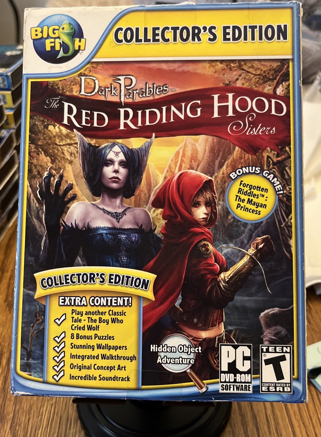 Dark Parables 4 The Red Riding Hood Sisters Collectors Edition PC Big fish games
