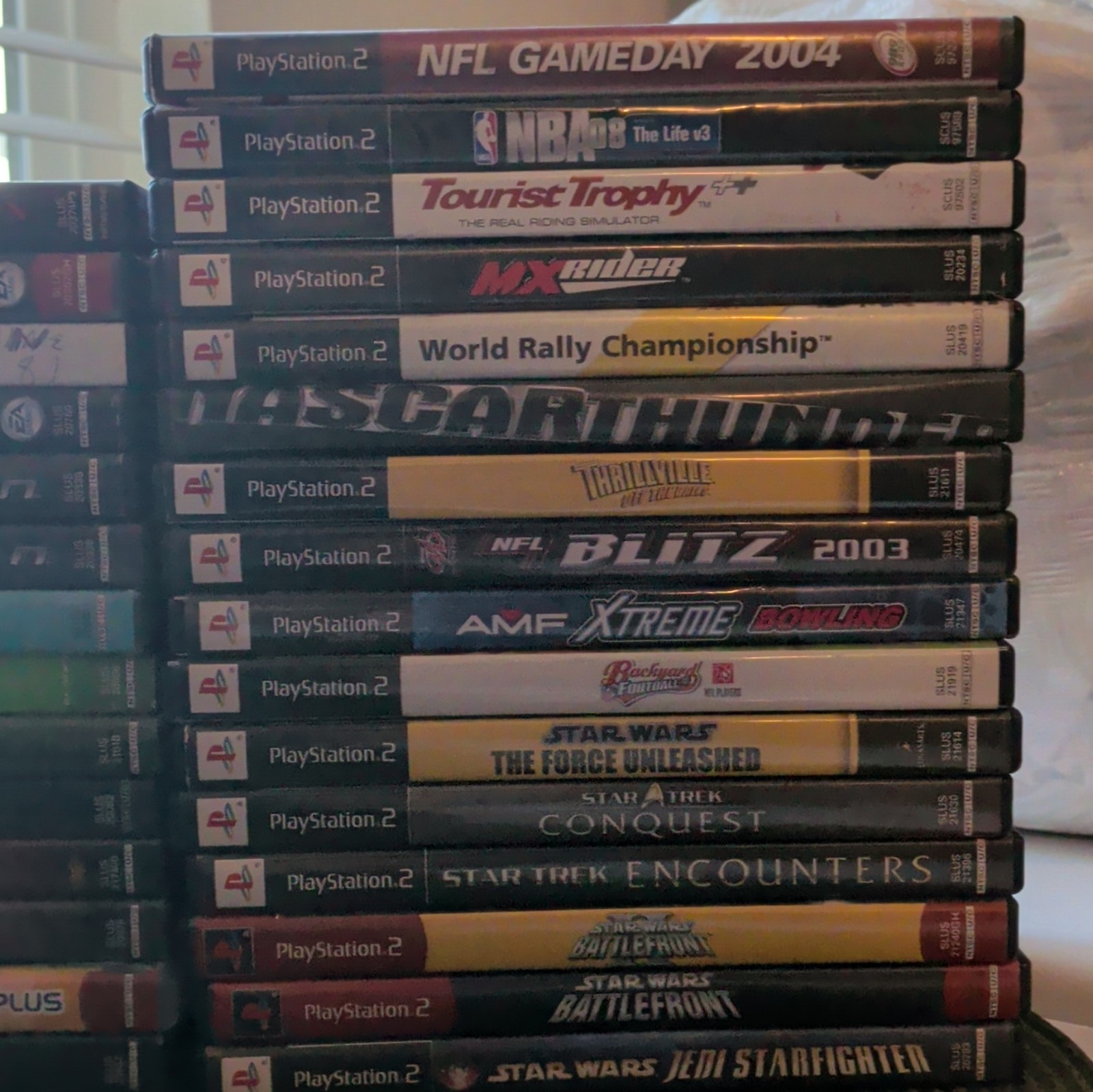 Sony PlayStation 2 PS2 Console Bundle w/ Controller, Cable & Games
