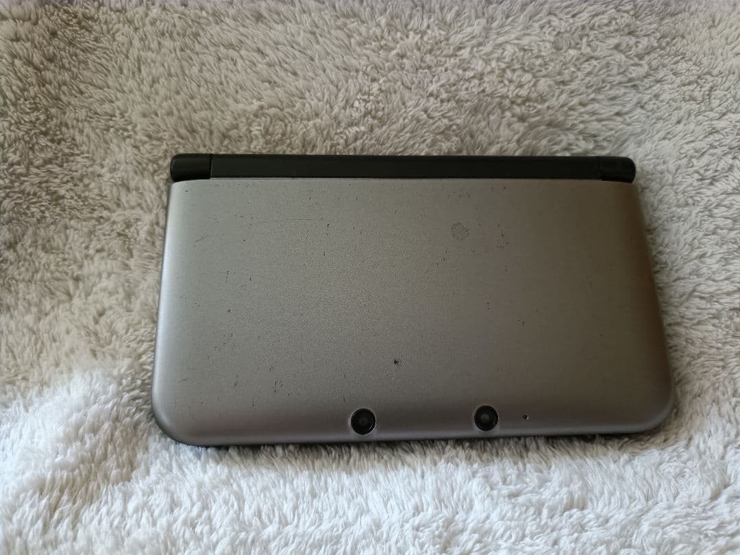 Nintendo New 3DS LL Gray Console Tested Working w/ AC Adapter