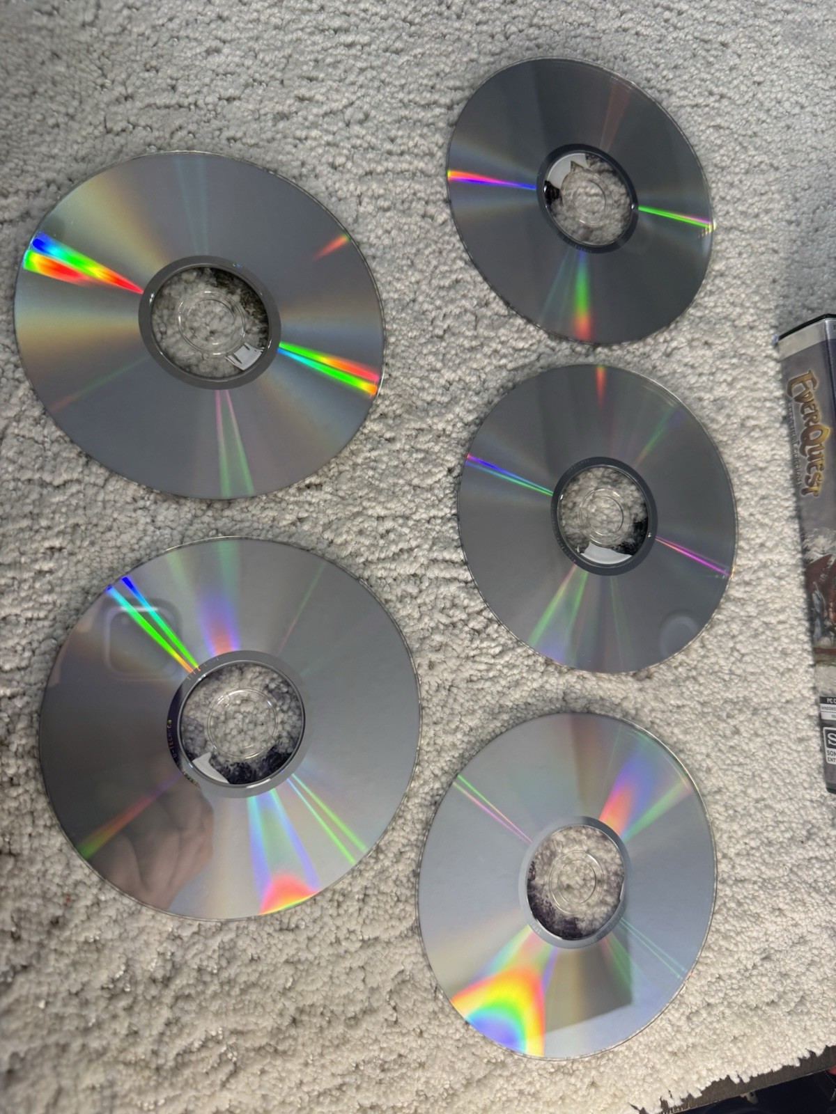 EverQuest Titanium Edition PC Windows 2006 5 Disc All Expansions Game ( New Cond
