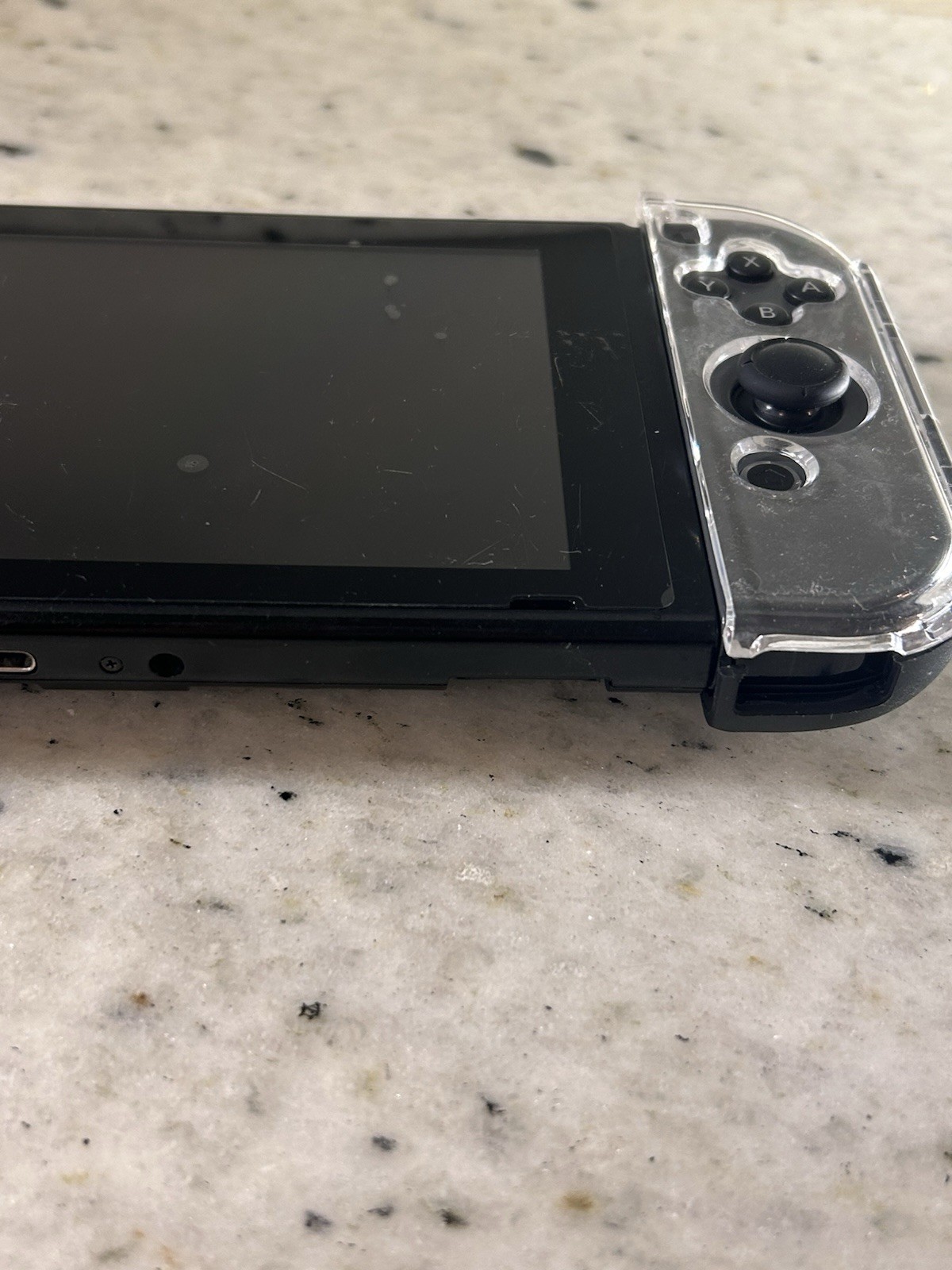 Nintendo Switch HAC-001 Gray Console w/ OEM Charger Tested Working