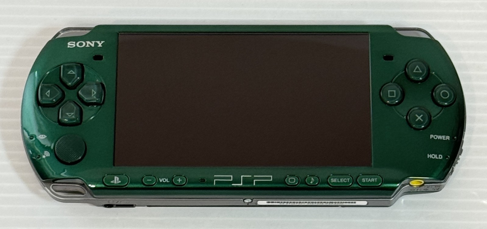 Sony PSP-3000 PSP 3000 Console Green Rare Color Region free – Excellent