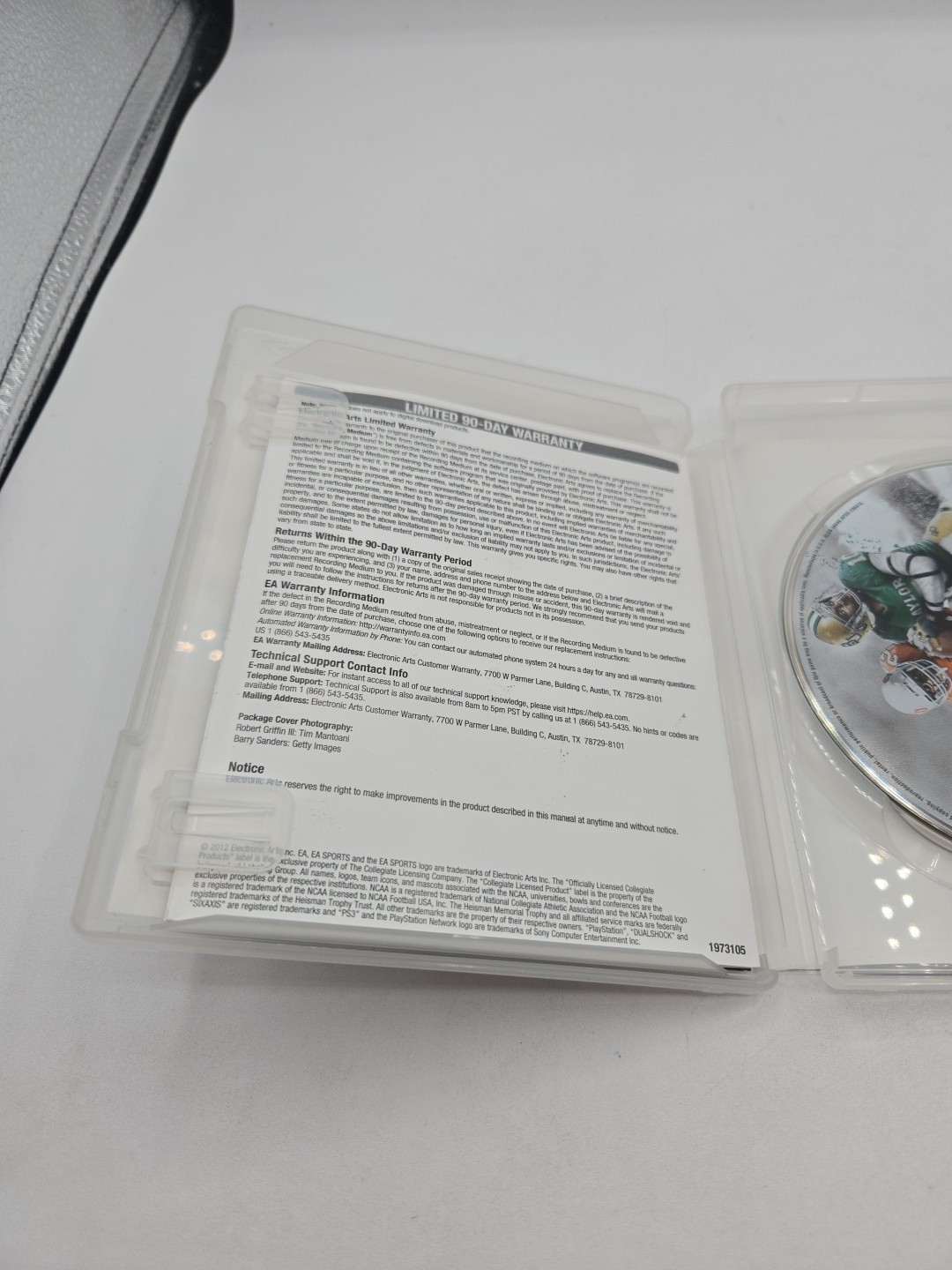 NCAA Football 13 (Sony PlayStation 3, 2012) PS3 Tested Working