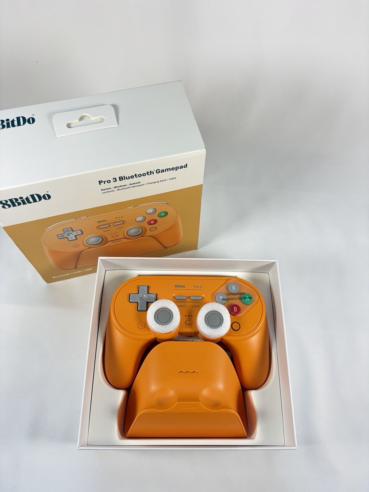 8BitDo Pro 3 Bluetooth Controller for Switch/Windows/Android – TMR Joysticks