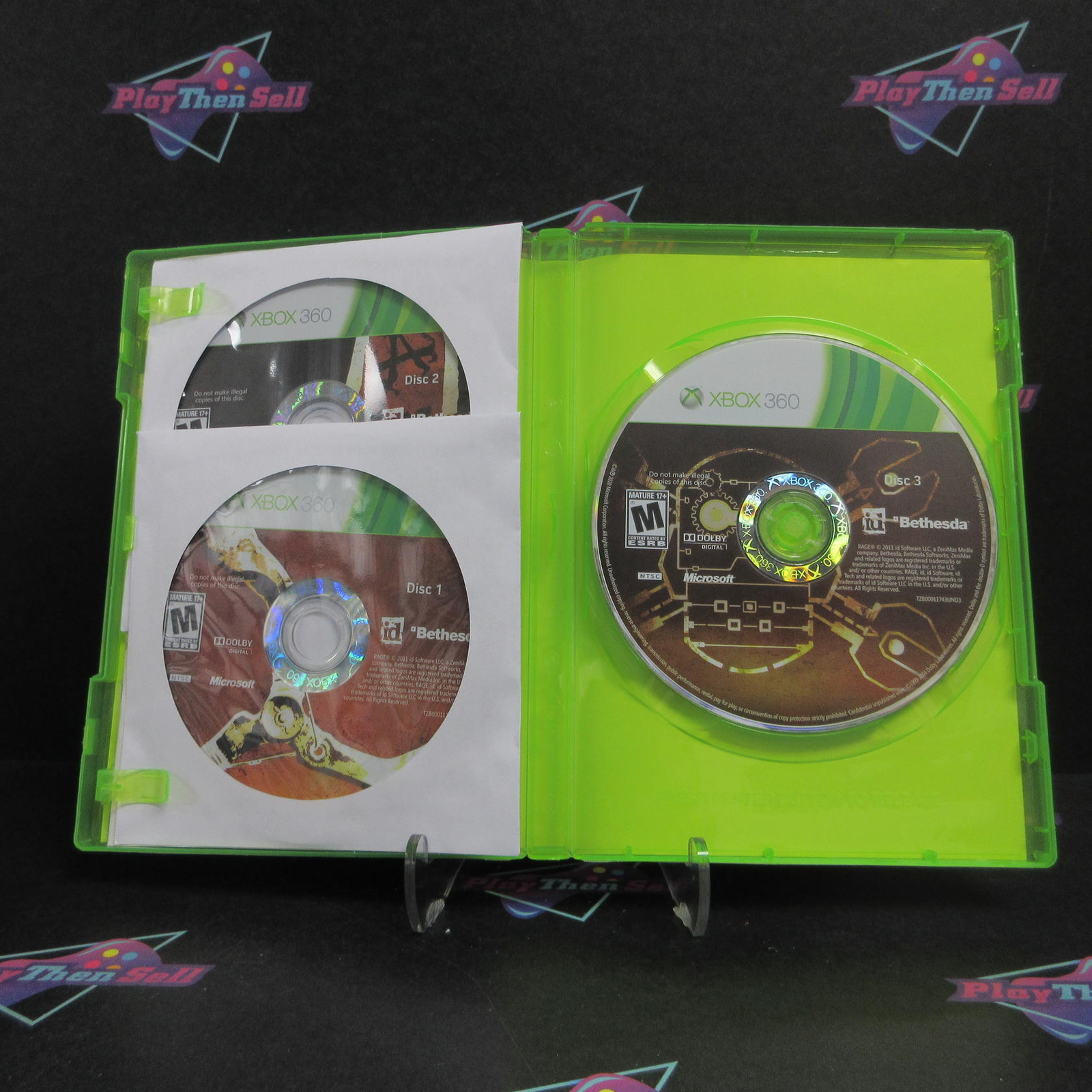 Refurbished Rage Anarchy Edition Xbox 360 Complete – Excellent Cond