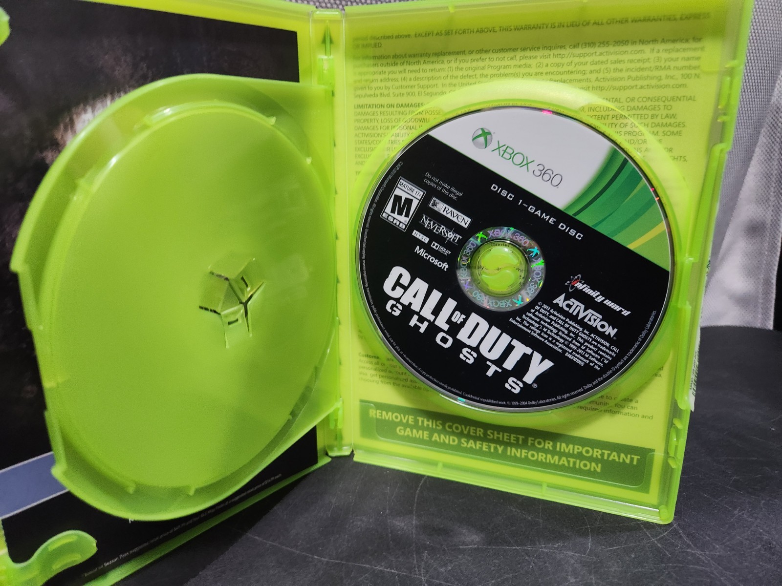 Call of Duty: Ghosts (Xbox 360, 2013) Complete w/ Manual – Tested Working