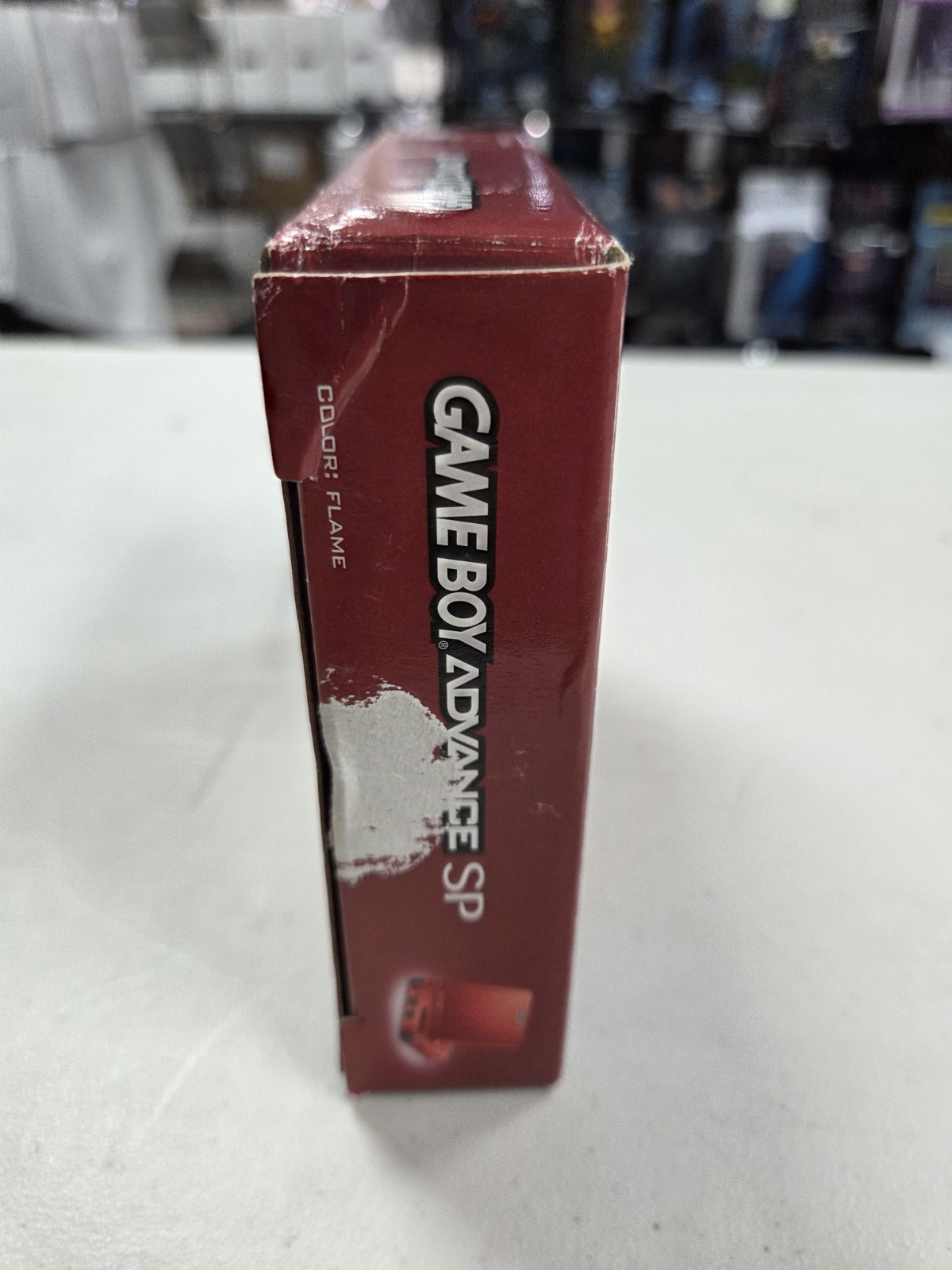 Nintendo Game Boy Advance GBA SP Flame Red Box Manual Inserts Only SEE PHOTOS