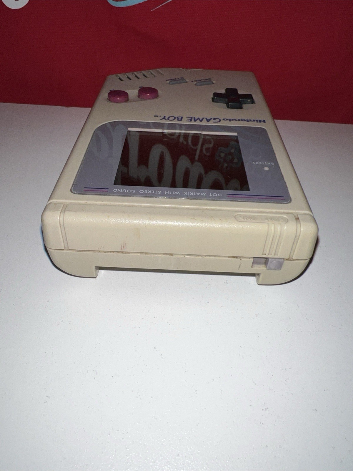 Nintendo Game Boy DMG-01 Gray original not working parts or repair