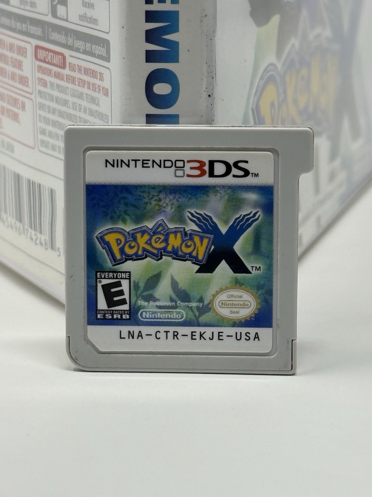 Unlocked Authentic Pokemon X Complete CIB Nintendo 3DS All 721 Shiny Pokemon