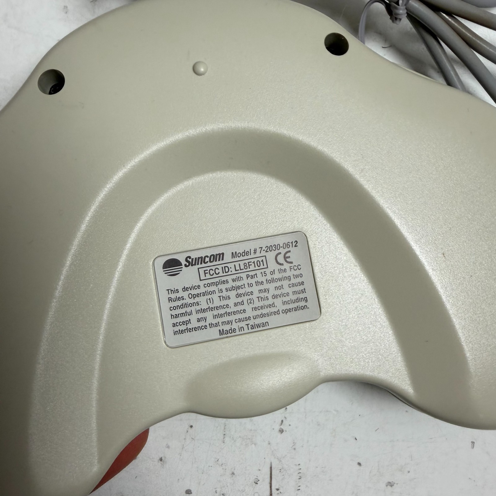 Suncom Technologies SFX Plus Beige Programmable Joypad For Macintosh & PowerMac