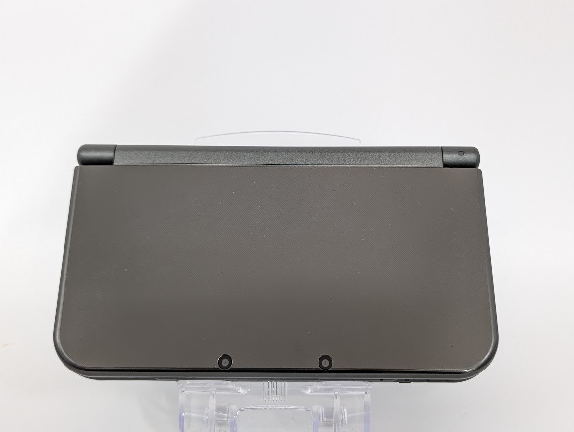 B127 Nintendo new 3DS LL XL console Metallic Black Japan w/pen adapter case fx