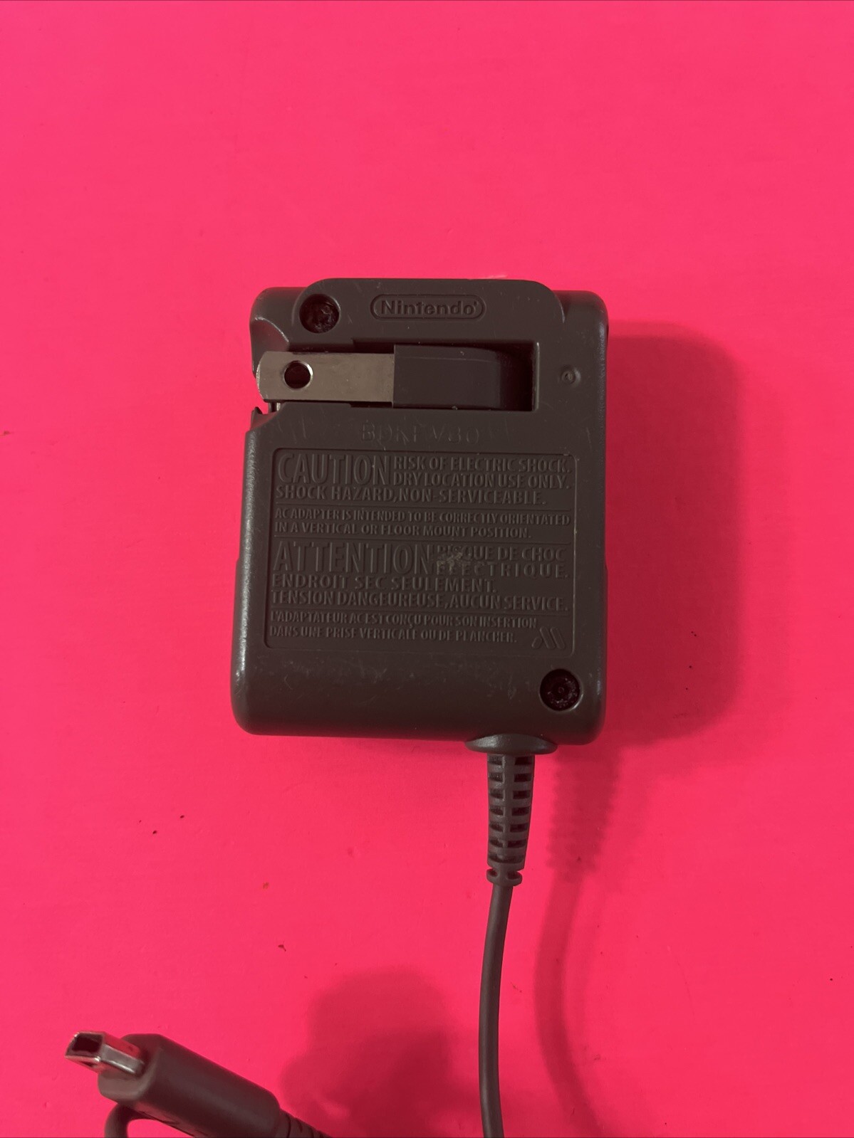 Ds Lite USG-002 AC Adapter OEM Nintendo Home Wall Charger #3a