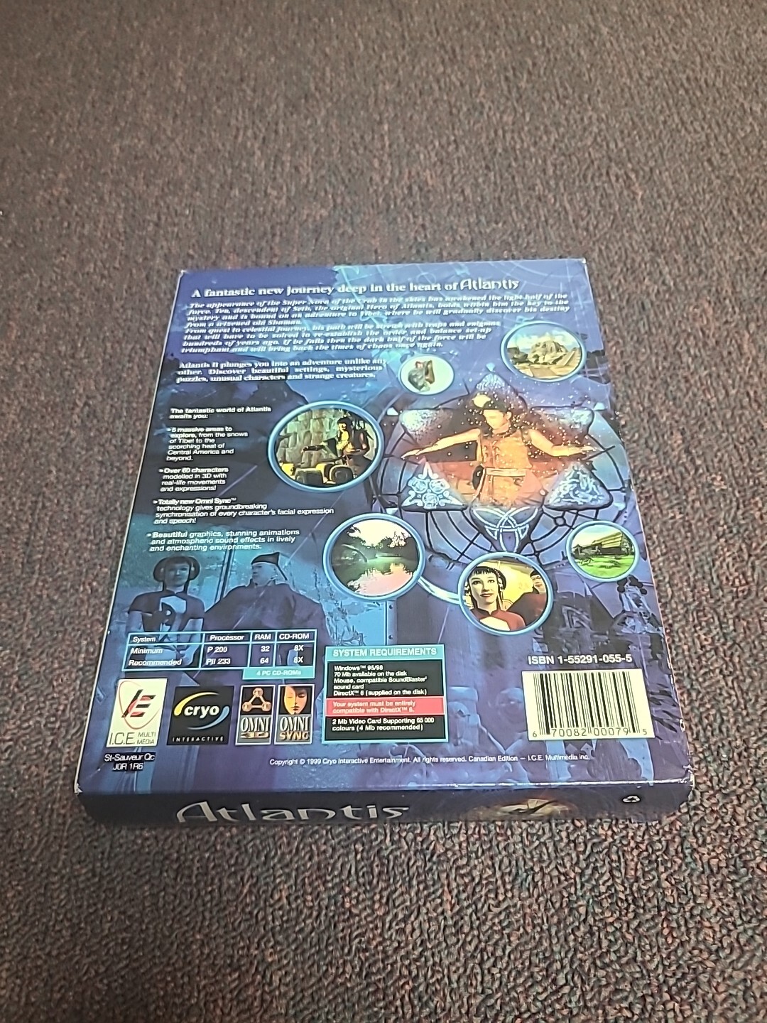 Atlantis II Big Box PC (Win 98/95) PC Game