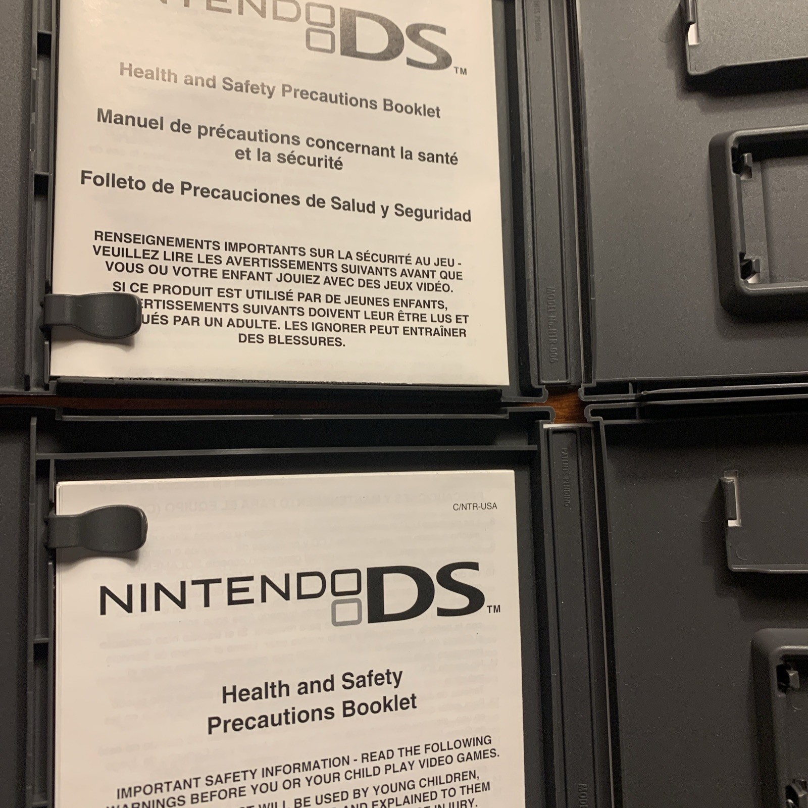 Pokemon White 2 + Black Nintendo DS Replacement Cases Only NO GAMES – Bundle