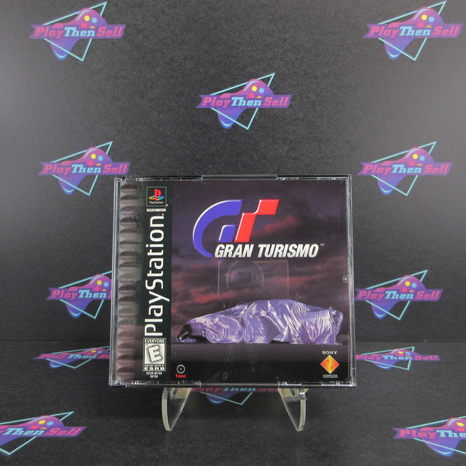 Refurbished Gran Turismo PS1 PlayStation 1 Black Label Complete – Excellent Cond